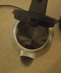 Hamilton Beach Electric Tea Kettle, Water Boiler & Heater, 1.7 Liter, Cordless Serving, 1500 Watts for Fast Boiling, Auto-Shutoff and Boil-Dry Protection, Stainless Steel (40880) 1.7 L 47 71yLVcfFPxL