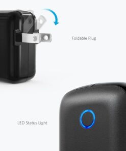 Anker Dual USB Wall Charger, PowerPort II 24W, Ultra-Compact Travel Charger with PowerIQ Technology and Foldable Plug, for iPhone XS/Max/XR/X/8/7/6/Plus, iPad Pro/Air 2/mini 4, Galaxy S9/S8/+ and More Black 28 71yM5CTWnHL