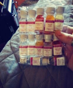 LorAnn SS Pack #2 of 12 Fruity & more Flavors in 1 dram bottles (.0125 fl oz - 3.7ml) bottles Variety 0.125 Fl Oz (Pack of 12) 43 71yM5Ny4UwL 2