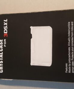 TNP 3DS XL Case - Ultra Clear Crystal Transparent Hard Shell Protective Case Cover Skin Accessory Compatible with Nintendo 3DS XL LL 61 71yMBVDHI L