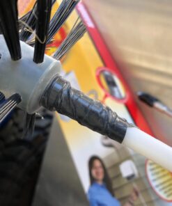 Dryer Vent Duct Cleaning Kit - Gardus RLE202 LintEater Rotary Dryer Vent Cleaner Kit, Removes Lint, Dryer Vent Cleaning System Extends Up to 12’ with 4 Flexible 3' Rods, Air Duct Cleaning Tools 57 71yNPgGXDkL