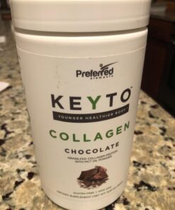 Keto Collagen Protein Powder with MCT Oil – Keto and Paleo Friendly Grass Fed and Pasture Raised Hydrolyzed Collagen Peptides – Fits Low Carb Diet and Keto Snacks – KEYTO Chocolate Flavor 36 71yNugE5DuL