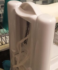 Brieftons 5-Blade Spiralizer: Vegetable Spiral Slicer, Best Veggie Pasta Spaghetti Maker, With 3 Exclusive Recipe eBooks, 100% Lifetime Replacement Warranty White 39 71yOCJ5tFGL