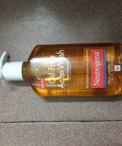 Neutrogena Oil-Free Acne Fighting Face Wash, Daily Cleanser with Salicylic Acid Acne Treatment, 9.1 Fl Oz (Pack of 3) 9.1 Fl Oz (Pack of 3) 34 71yOUICRi5L