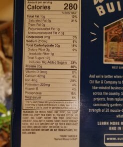 CLIF Builders - Chocolate Flavor - Protein Bars - Gluten-Free - Non-GMO - Low Glycemic - 20g Protein - 2.4 oz. (12 Count) 49 71yPBWjegML