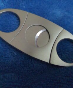 Alaska Bear® Cigar Cutter Stainless Steel Guillotine Double Cut Blade in Black Gift Pouch 41 71yQaxwe3IL