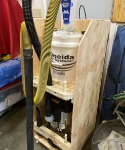 Oneida Air Systems Dust Deputy Deluxe Cyclone Separator Kit with Collapse-Proof Buckets for Wet/Dry Shop Vacuums (DD Deluxe 5-Gal) DD Deluxe 5-Gal 35 71yQeDV62WL