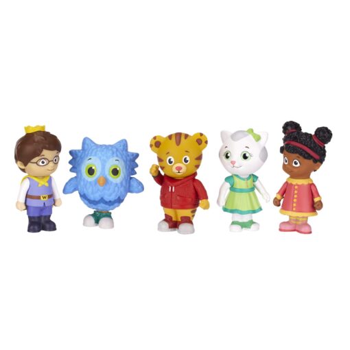 Daniel Tiger's Neighborhood Friends Figures Set, Multicolor (25014-TT) Friends 5-Pack