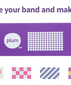 The PlumBand Stretch Band for Dance and Ballet – Colors and Sizes for Kids & Adults – Improve Your Splits, Strength, and Flexibility with Stretching – Printed Instruction Booklet and Travel Bag Plum Purple Regular 34 71yRfVqA9fL