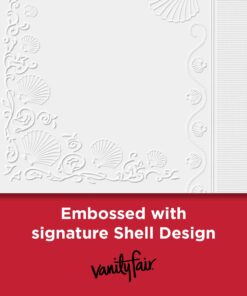 Vanity Fair Everyday Casual Paper Napkins and Napkin Holders, Classic White, 906 Piece Set 14 71yRzGwVP0L