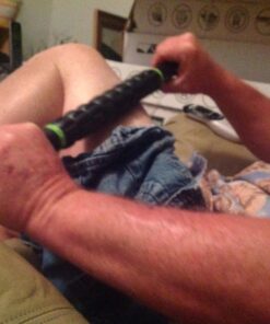 Naipo Muscle Roller Stick - Sports Massage Stick for Relax and Relieve Muscle Soreness, Legs and Back Recovery - 18" in Black Green 24 71yT0Y5h6yL