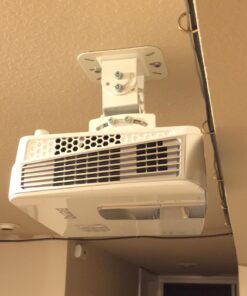 QualGear PRB-717-Wht Ceiling Mount Projector Accessory White Mount 43 71yTnmMMmL