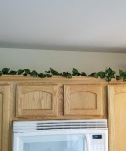 Nearly Natural 15in. Pothos Ledge Plant (Set on Foam) Silk Plant,Green 41 71yUHzzgHJL