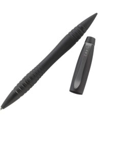 Alternative view of COLUMBIA RIVER KNIFE & TOOL Williams Tactical Pen: Low Profile, EDC Self Defense Survival Pen Made of Black Anodized Aluminum with Pressurized Ink Cartridge and Pocket Clip TPENWK