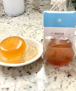 Mirai Clinical - Persimmon Soap Bar for Body 100g - Persimmon Soap - Japanese Body Odor Soap - Purifying and Deodorizing Natural Chemical-Free - Helps Eliminate Nonenal Soap Bar for Men & Women 3.52 Ounce (Pack of 1) 32 71yUmACeJNL 3