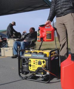 Champion Power Equipment 100302 4000-Watt RV Ready Open Frame Inverter, Yellow 4000-Watt + Gas + Manual Start 39 71yV6GatcJL