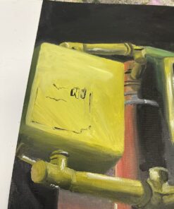 Strathmore 300 Series Canvas Paper Pad, Glue Bound, 9x12 inches, 10 Sheets (115lb/187g) - Artist Paper for Adults and Students - Acrylic and Oil Paints White 26 71yVAWRhTL