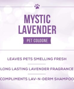 Alternative view of Nature's Specialties Mystic Lavender Dog Cologne for Pets, Natural Choice for Professional Groomers, Ready to Use Perfume, Made in USA, Finishing Spray, 8 oz 8 Ounce