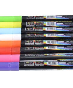 FlashingBoards Wet Liquid Chalk Marker Set (3.0 mm) in Bright Neon Colors, 8 Pk 11 71yWeZBXL8L