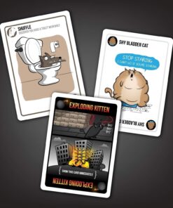 Alternative view of NSFW by Exploding Kittens - Card Games for Adults & Teens - A Russian Roulette Card Game (Package May Vary) EK NSFW