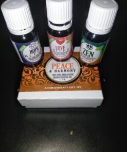 Peace & Harmony Blends Set 100% Pure, Best Therapeutic Grade Essential Oil Kit - 3/10mL (Love, Hope, and Zen) Peace and Harmony Set 3 Piece Assortment 7 71yXKx97NjL