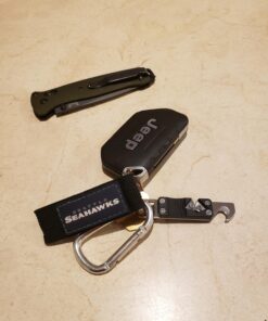 CRKT Micro Tool & Key Chain Sharpener: Multi-Tool for Everyday Carry, Seatbelt Cutter, Knife Sharpener, Bottle Opener 9096 6 71yXXLI99hL