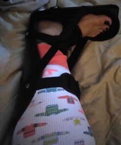 MARS WELLNESS Plantar Fasciitis Posterior Night Splint - Medium Medium (Pack of 1) 41 71yXmgzkfJL