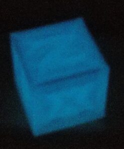 AMOLEN PLA 3D Printer Filament, 1.75mm Glow in The Dark Blue Filament for 3D Printing, 1kg(2.2lbs) Spool, Compatible with Most FDM Printer Glow-blue 46 71yYY J5GgL