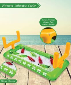 Alternative view of Fun Express Inflatable Cooler - 10.6 Ounce Vinyl Box, Perfect for Outdoor Parties, Sports Gatherings, and Family Events