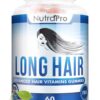 NutraPro Long Hair Gummies – Anti-Hair Loss Supplement for Faster Hair Growth of Weak, Thinning Hair – Grow Long Thick Hair & Increase Hair Volume with Biotin And 10 Hair Vitamins.For Men And Women. 60 Count (Pack of 1) 20 71yaB0YRbRL