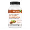 Organic Ceylon Cinnamon Supplement Capsules: All Natural Vegan Cinnamon Pills - Antioxidant Support for Healthy Joints, Circulation and Digestion - 60 Veggie Capsules 66 71yaRmEcaEL