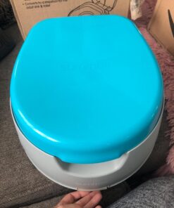 Summer Infant 3-in-1 Train with Me Potty Seat Topper and Stepstool for Toddler Training and Beyond Easy to Empty and Clean Space Saving, Multicolor, 12.7x7.7x14.8"(Pack of 1) Multicolor 3-in-1 37 71yadtGvLCL