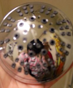 ShowerMaxx Luxury Spa Series Shower Head, 6 Spray Setting, 4.5 Inch Adjustable High Pressure Shower Head Fixture for Hard Water, 360-Degree Tilt Massage Shower System - Polished Chrome Shower Head 53 71ybQJ1B3L