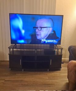 Ameriwood Home Carson TV Stand for TVs up to 50", Espresso 50" TV 40 71ycaUKN8AL