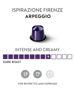 Alternative view of Nespresso Capsules OriginalLine, Ispirazione Arpeggio Intenso, Dark Roast Coffee, Coffee Pods, Brews 1.35oz (ORIGINALLINE ONLY), 10 Count (Pack of 5) 10 Count (Pack of 5)