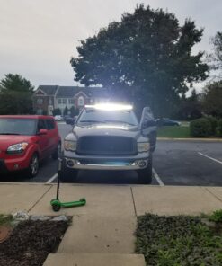 Nilight - 71017C-A 54" 312W Curved LED Work Light Spot Flood Combo Led Light Bar Driving Light Fog Lamp off road led lights ,2 Years Warranty 54" 312W Curved Light Bar 46 71yeAX4S9QL