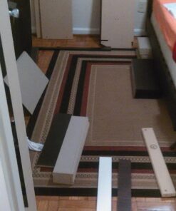 South Shore Step One 6-Drawer Double Dresser,Pure Black with Matte Nickel Handles Pure Black 46 71yeqpPEc3L