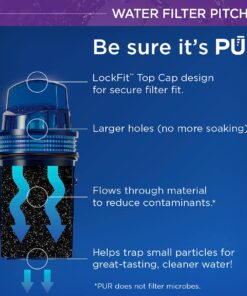 PUR Large Filtered Water Dispenser, 30 Cup – Includes 1 PUR Water Pitcher Filter 27 71yfCu0mRYL