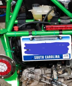 iJDMTOY Universal Fit Bolt-On To License Plate Frame 12-SMD Xenon White LED License Plate Illumination Light Lamp 33 71yfMzD9tGL