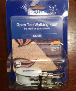 Brother Open Toe Walking Foot for Quilting and Sewing Multiple Layers, SA188 32 71yh2scRl L