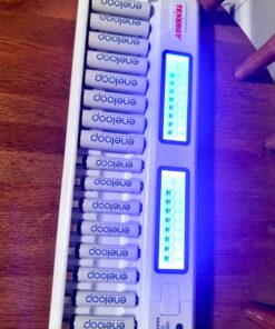 Panasonic BK-4MCCA8BA eneloop AAA 2100 Cycle Ni-MH Pre-Charged Rechargeable Batteries, 8-Battery Pack 8 Count (Pack of 1) 39 71yiMwsQENL