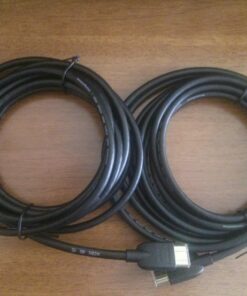 Amazon Basics 2-Pack HDMI Cable, 18Gbps High-Speed, 4K@60Hz, 2160p, Ethernet Ready, 10 Foot, Black 10 Feet 49 71yia0MnRsL