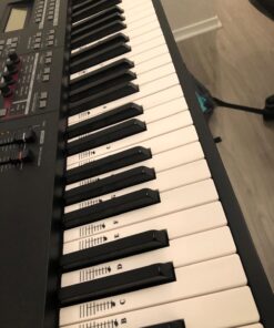 Piano and Keyboard Music Note Full Set Stickers for White and Black Keys; Transparent and Removable; Made in USA 46 71yipK3S1YL