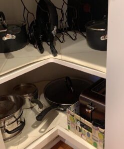 Deco Brothers Pan Organizer Rack for Kitchen Cabinet and Counter, Bronze 35 71yjBvwbO L