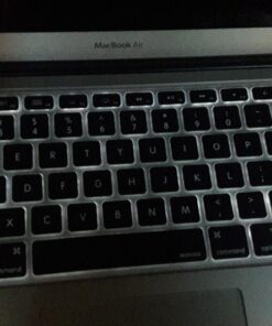 MOSISO Silicone Keyboard Cover Compatible with MacBook Air 13 inch A1466 A1369 2010-2017&Compatible with MacBook Pro 13/15 inch (with/Without Retina Display, 2015 or Older Version), Black 47 71yjOjGPcNL