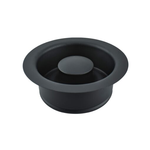 Keeney Manufacturing K5417BLK Garbage Disposal Flange and Stopper, Black