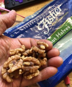 Fisher Chef's Naturals Walnut Halves & Pieces 1 lb, 100% California Unsalted Walnuts for Baking & Cooking, Snack Topping, Great with Yogurt & Cereal, Vegan Protein, Keto Snack, Gluten Free Halves and Pieces 16 Ounce (Pack of 1) 35 71ykLqIZCbL