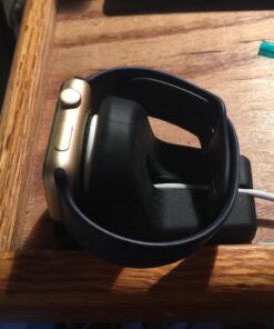 Orzly Charging & Display Stand Designed for ALL series of Apple Watch SE & ALL screen sizes CompactStand BLACK 50 71ykVd9ELFL