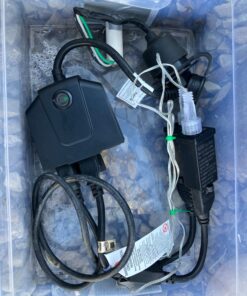 Cablelera Power Cord Extension and Splitter, NEMA 5-15P to NEMA 5-15R x 2, 16 AWG, 13A, 125V (ZWACPQAG-14) Black 14 inch 26 71ykxSMiUwL