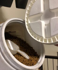 Gamma2 Seal Lid - Pet Food Storage Container Lids - Fits 3.5, 5, 6, & 7 Gallon Buckets, White, 4122E, Made in USA, Fits a 3.5 to 7 Gallon Bucket 48 71ynFqrGgeL